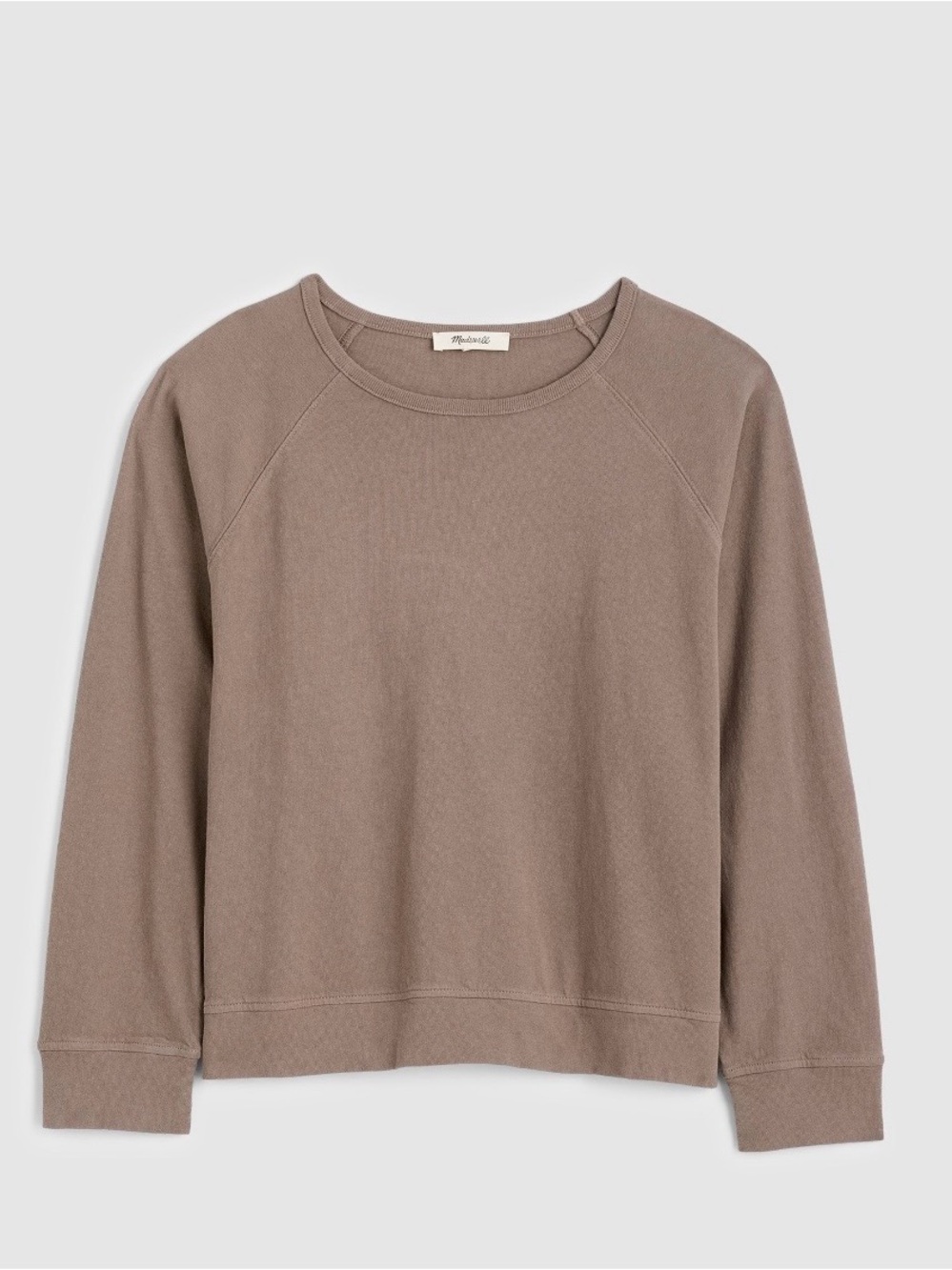 Madewell Relaxed Raglan Tee Long Sleeve